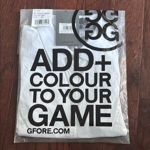 G/FORE Light Blue Golf Shirt